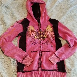 Sinful zip up hoodie